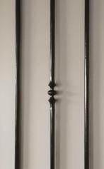JVH-C: massieve trapspijlen smeedijzer trap hek satijn zwart, Ophalen of Verzenden, Nieuw