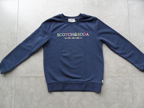 Blauwe trui van Scotch & Soda, maat 140, nieuwstaat!, Kinderen en Baby's, Kinderkleding | Maat 140, Zo goed als nieuw, Jongen of Meisje