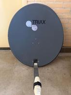 satelietschotel+LNB+paal+coax, Audio, Tv en Foto, Schotelantennes, Ophalen of Verzenden, Gebruikt, (Schotel)antenne, Overige merken