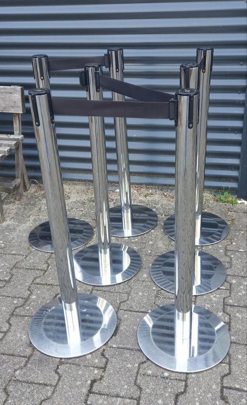 Tensator Afzetpalen 7 stuks, Hobby en Vrije tijd, Feestartikelen, Zo goed als nieuw, Versiering, Ophalen
