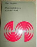 B Kapteyn Organisatietheorie voor non-profit, Verzenden, Zo goed als nieuw, Economie en Marketing
