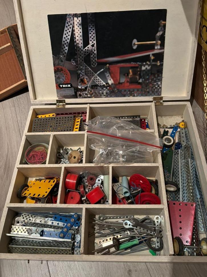 Vintage Trix metalen constructieset, Hobby en Vrije tijd, Modelbouw | Overige, Gebruikt, Groter dan 1:32, Ophalen of Verzenden