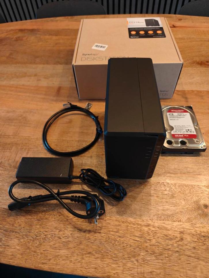 Synology DS218play NAS - Perfect voor Media!, Computers en Software, NAS, Gebruikt, Ophalen of Verzenden