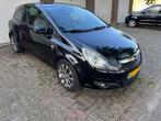 Opel Corsa 1.4 16V 3D 2010 Zwart  Defect !! Adv Lezen !, Voorwielaandrijving, Stof, 1398 cc, 4 cilinders