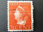 plaatfout 334 , gestempeld., Postzegels en Munten, Postzegels | Nederland, Verzenden, T/m 1940, Gestempeld