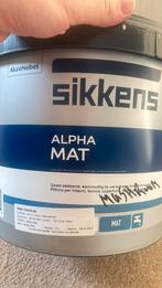 Sikkens Alpha mat neutral beige - mushroom, Doe-het-zelf en Verbouw, Verf, Beits en Lak, Ophalen, Beige, Nieuw, Verf
