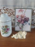 Vintage rozen setje, Ophalen of Verzenden