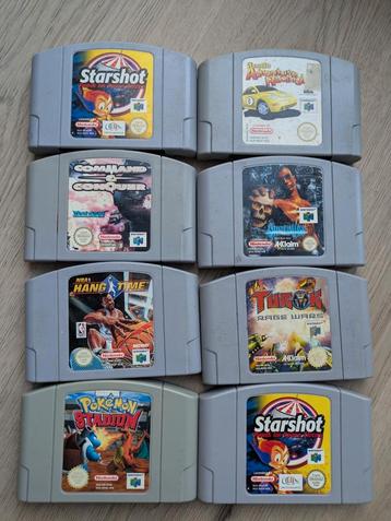 Setje duitse N64 games beschikbaar voor biedingen