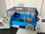 Grote hamsterkooi kooi compleet met toebehoren - zie foto’s, Kooi, Hamster, Zo goed als nieuw, 75 tot 110 cm