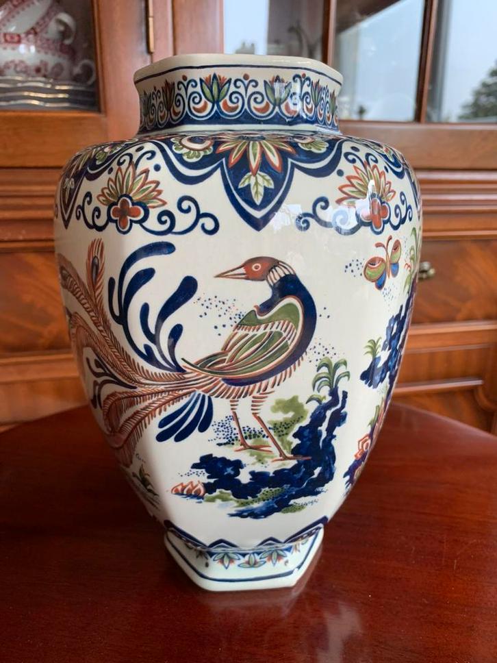 VIEUX RHODES BOCH VAAS, Antiek en Kunst, Antiek | Vazen, Ophalen