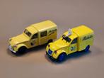 Citroën 2cv bestel Michelin  DUO  1:43 Norev en Eligor, Ophalen of Verzenden, Auto, Norev