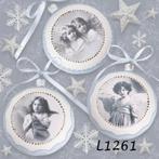 Servetten decoupage/bullet journal – KERST/Winter – L1261, Hobby en Vrije tijd, Knutselen, Verzenden, Nieuw, Materiaal