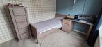 Complete kinderkamer, kinderbed, bureau, kast, nachtkast, Huis en Inrichting, Kasten | Kledingkasten, Ophalen, Met deur(en), 100 tot 150 cm
