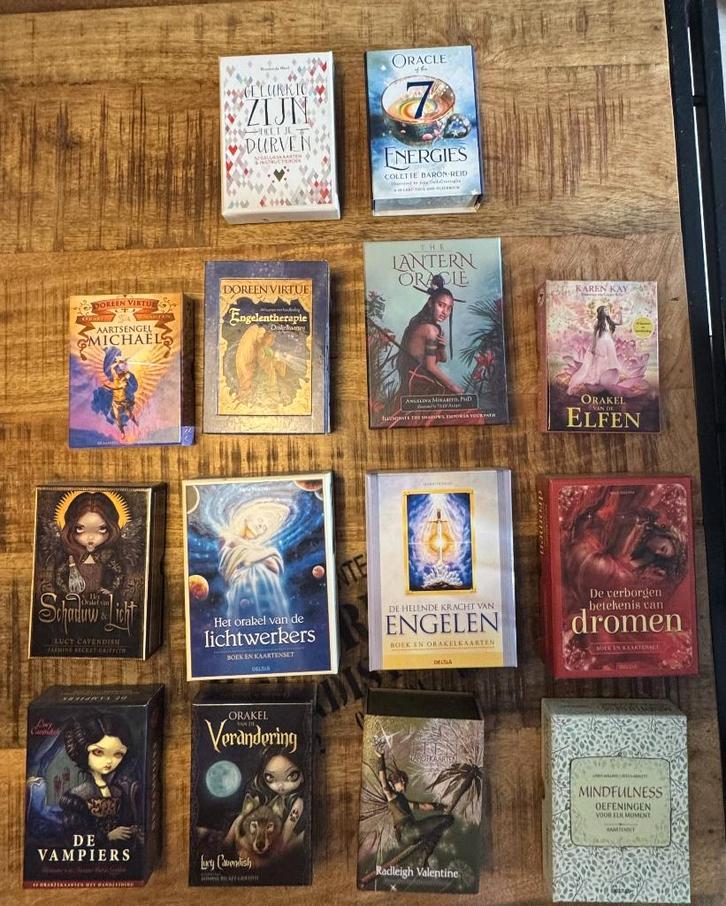 Orakel kaarten, Boeken, Esoterie en Spiritualiteit, Zo goed als nieuw, Overige typen, Tarot of Kaarten leggen, Ophalen of Verzenden