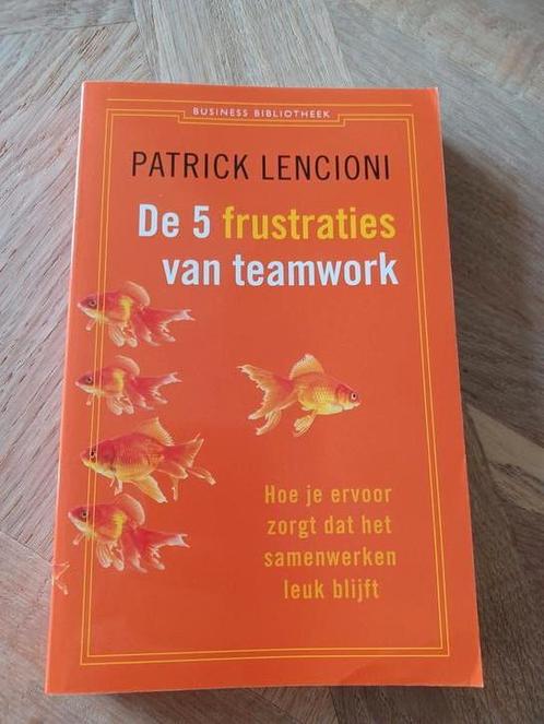 Patrick Lencioni - De 5 frustraties van teamwork, Boeken, Wetenschap, Zo goed als nieuw, Sociale wetenschap, Ophalen of Verzenden