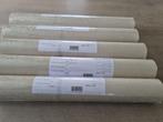 Eijffinger vinyl behang ecru fijne structuur voorradig, Ophalen of Verzenden, 75 m² of meer, Beige, Modern structuurbehang