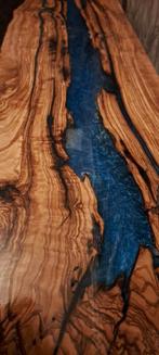 Sidetable olijfhout bijzettafel meubelstuk tv meubel kast, Ophalen of Verzenden, Nieuw, 25 tot 50 cm, Rechthoekig