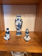 Delfts Blauw Vaas en Beeldjes, Ophalen of Verzenden