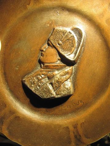 empire (vroeg 19e eeuws) medaillon buste Napoleon, C. Fanus beschikbaar voor biedingen
