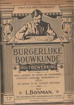4 nummers burgerlijk bouwkunde uit 1913 elk met 16 blz, Verzamelen, Tijdschriften, Kranten en Knipsels, Ophalen of Verzenden, Voor 1920