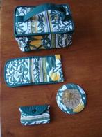 Beautycase met Brillenkoker, Tasje en Spiegel Nieuw, Ophalen of Verzenden, Nieuw, Blauw