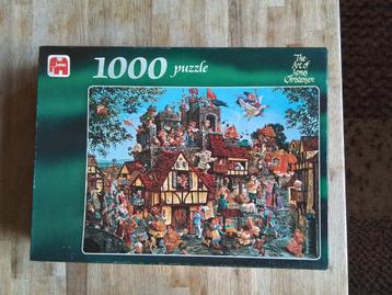 Jumbo puzzel 1000 stukjes beschikbaar voor biedingen