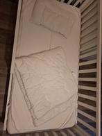 Complete Beddengoed Set peuterbed, Kinderen en Baby's, Kinderkamer | Beddengoed, Ophalen, Gebruikt, Jongetje of Meisje, Wit