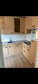 Nette lichteiken hoek keuken., Huis en Inrichting, Ophalen, Overige kleuren, Hoekkeuken, Zo goed als nieuw