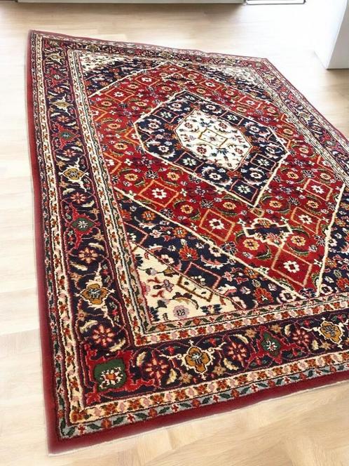 Grote Perzisch tapijt handgeknoopt Oosters vloerkleed Bidjar, Huis en Inrichting, Stoffering | Tapijten en Kleden, Gebruikt, 200 cm of meer