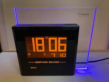 wekker klok Oregon Scientific RM901 Regenboog Klok beschikbaar voor biedingen