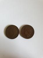 0296 nederland 5 cent 1948 wilhelmina - 2 stuks, Postzegels en Munten, Munten | Nederland, Verzenden, Koningin Wilhelmina