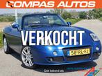 Fiat Barchetta 1.8-16V Emotion Nieuwe kap | leder (bj 2005), Gebruikt, Zwart, 4 cilinders, Cabriolet