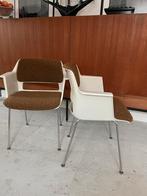 Gispen stoelen, Huis en Inrichting, Stoelen, Ophalen, Twee, Bruin, Metaal