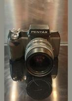 VINTAGE RETRO WERKEND TOPSTAAT PENTAX SF7 + F ZOOM 28-80mm, Ophalen of Verzenden