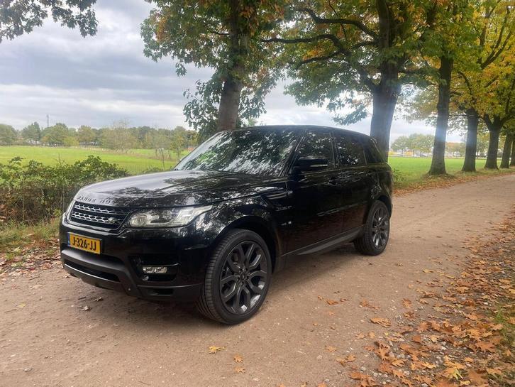 Land Rover Range Rover (sport) 3.0 Tdv6 AUT 2013 Zwart, Auto's, Land Rover, Bedrijf, 360° camera, 4x4, ABS, Achteruitrijcamera