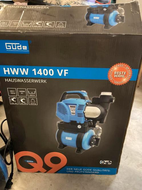 ZGAN GUDE hydrofoorpomp bronpomp hemelwater tuinpomp, Tuin en Terras, Waterpompen, Zo goed als nieuw, Elektrisch, Hydrofoorpomp