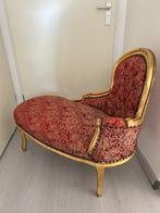 Bordeaux met goud geschilderd sofa, Ophalen