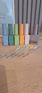 Complete set, hey/hello gel tint base, Ophalen of Verzenden, Zo goed als nieuw, Overige kleuren, Handen en Nagels
