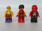 Lego Ninjago: lot van 3 figuren, Gebruikt, Ophalen of Verzenden, Lego