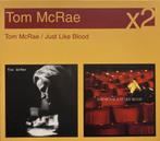 66 - TOM McRAE - TOM McRAE/JUST LIKE BLOOD - 2CD - NIEUW, Cd's en Dvd's, Verzenden, Nieuw in verpakking, Alternative