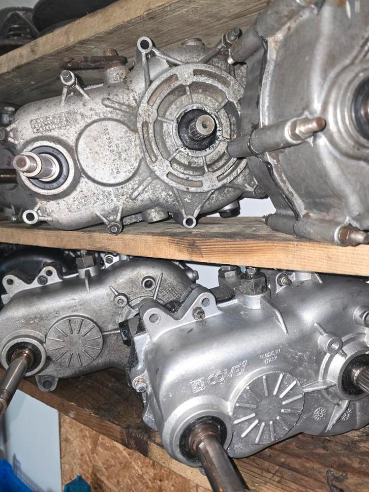 Achterklep schokbreker aandrijfas uitlaat microcar virgo, Fietsen en Brommers, Overige Fietsen en Brommers, Ophalen