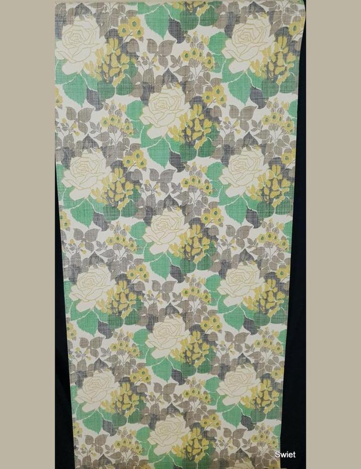 13083 Origineel uniek vintage oud behang wallpaper swiet, Huis en Inrichting, Stoffering | Behang, 75 m² of meer, Verzenden