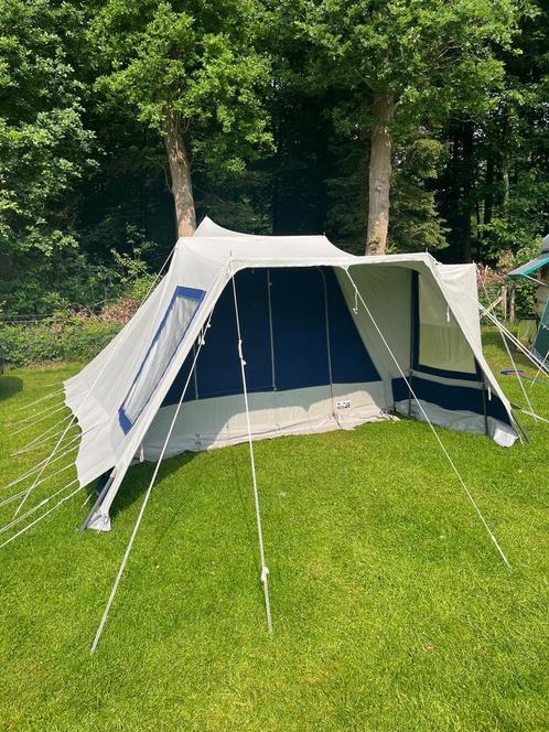 Vrijbuiter stormtent, SPERWER 4 met vastekuip, Caravans en Kamperen, Tenten, tot en met 4, Gebruikt, Ophalen