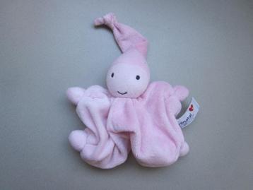 Prénatal lichtroze zacht pluche knuffeldoek popje spookje beschikbaar voor biedingen