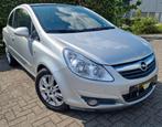 Opel Corsa 1.4 16v panorama-dak navigatie, Leder en Stof, Bedrijf, Handgeschakeld, Euro 4