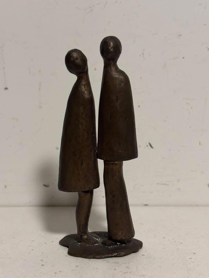 Liefde - brons beeld, Antiek en Kunst, Kunst | Beelden en Houtsnijwerken, Verzenden