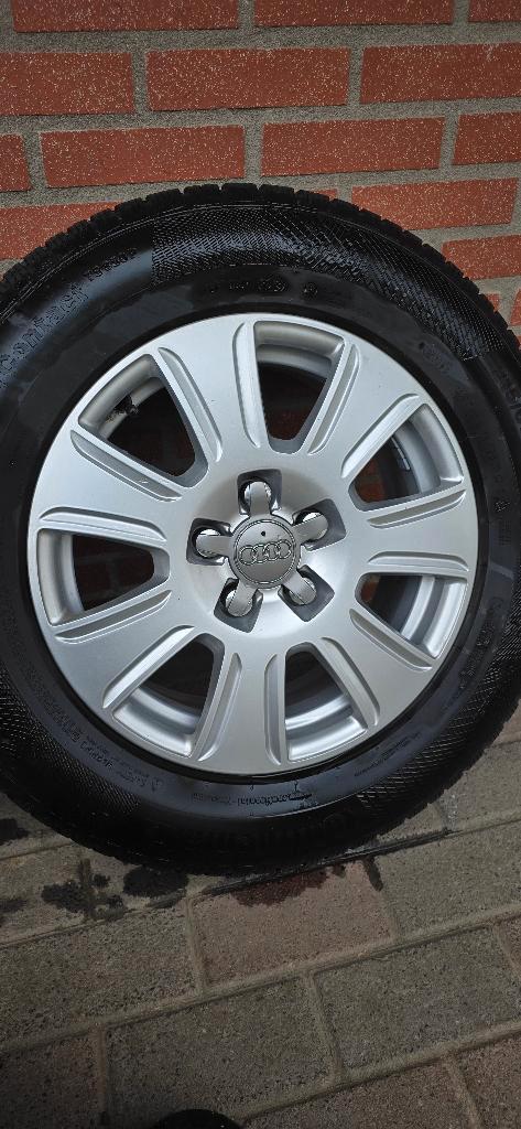 Q3 Velgen winterbanden 215 65 16 steek 5x112, Auto-onderdelen, Overige Auto-onderdelen, Alfa Romeo, Amerikaanse onderdelen, Audi