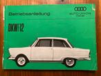 DKW F12 Betriebsanleitung - Origineel!, Ophalen of Verzenden