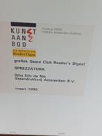 Eric de Nie Zeefdruk Sprezzatura 1995, Antiek en Kunst, Verzenden