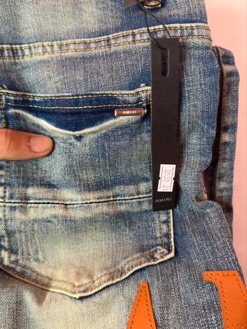 Amiri Broek Maat 48 - Oranje Accent - 1 OF 1 beschikbaar voor biedingen